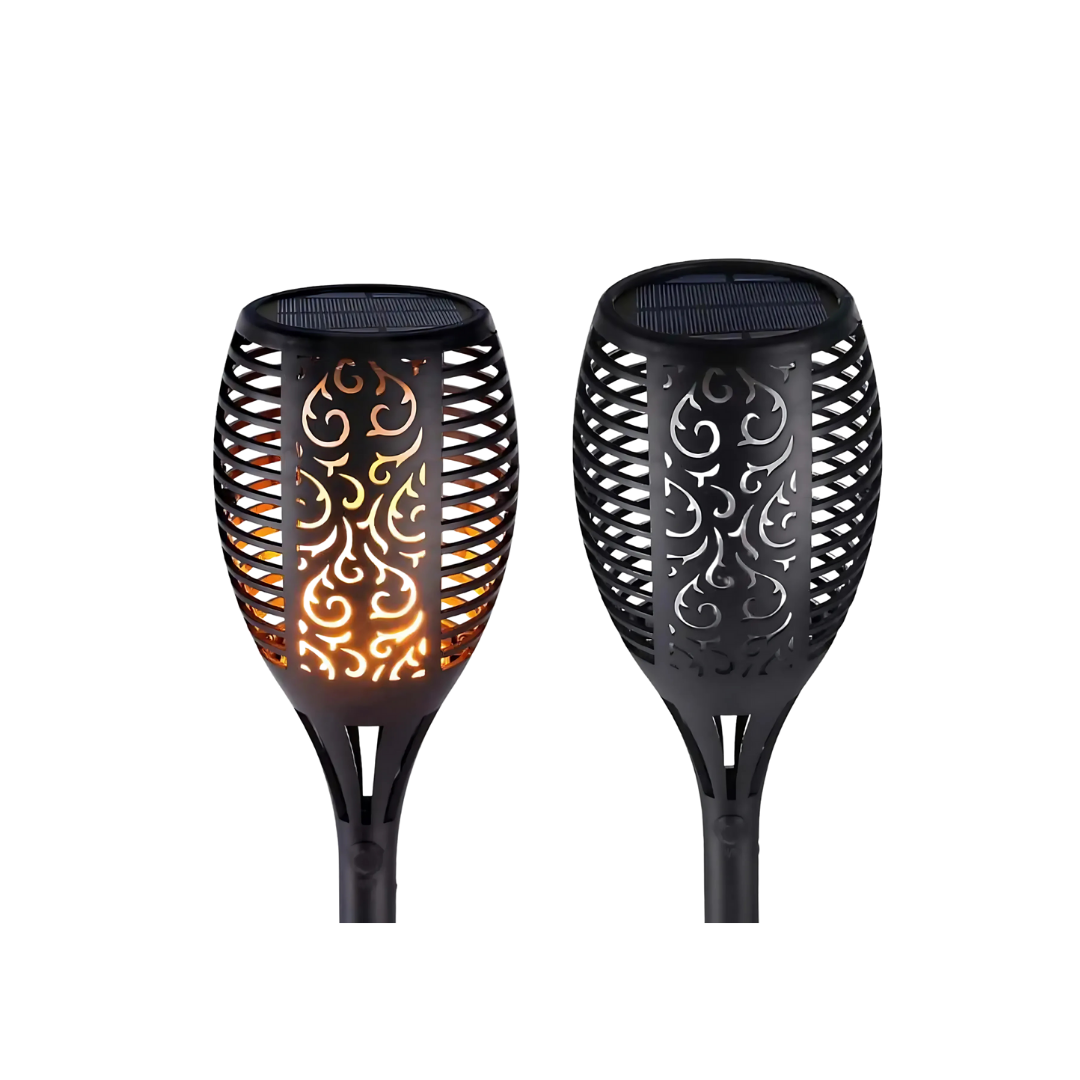 Solar LED Flickering Flame Outdoor Light