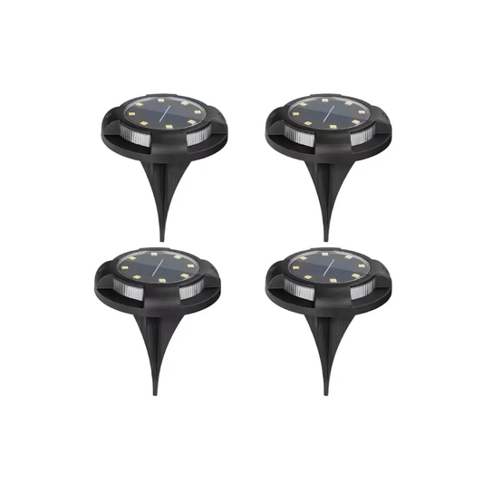 4PCS Outdoor Solar Light RGB Light